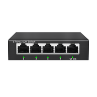 5 ports Ethernet Switch Metal