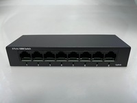 8Ports 100M Ethernet Switch Metal